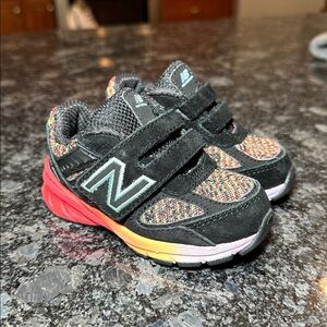 New Balance 990V5 Kids Toddler Velcro Shoes 5.5 Wide
